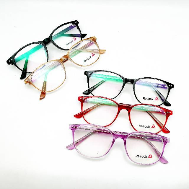 Kacamata Minus REEBOK 9607 Pria Wanita, Frame Kacamata baca Minus Murah, Kacamata Kotak Bulat