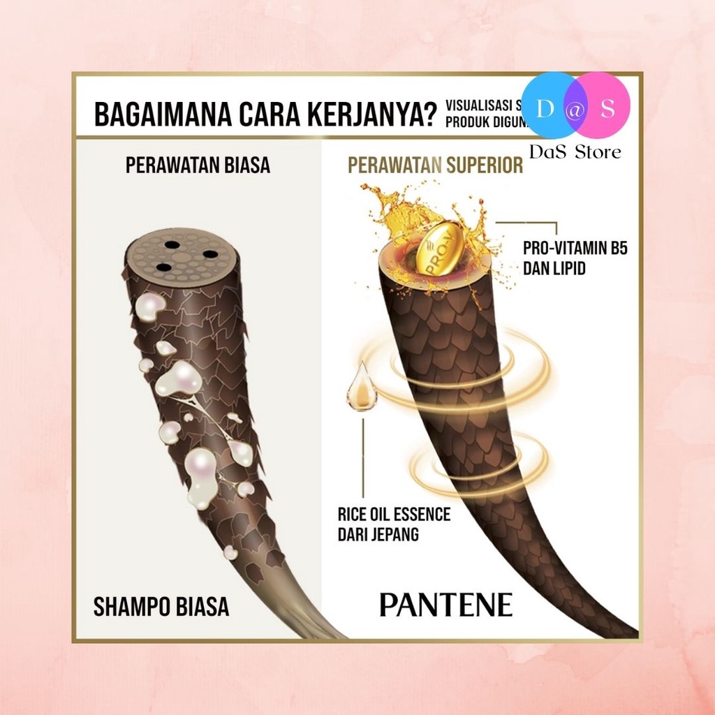 Pantene Shampoo Hair Fall Control 900ml [P&G] - Shampo Perawatan Rambut Rontok-4