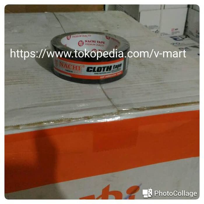 

Ready Stok lakban kain hitam nachi 1 5 inch cloth tape 35 mm x 12 meter terakhir