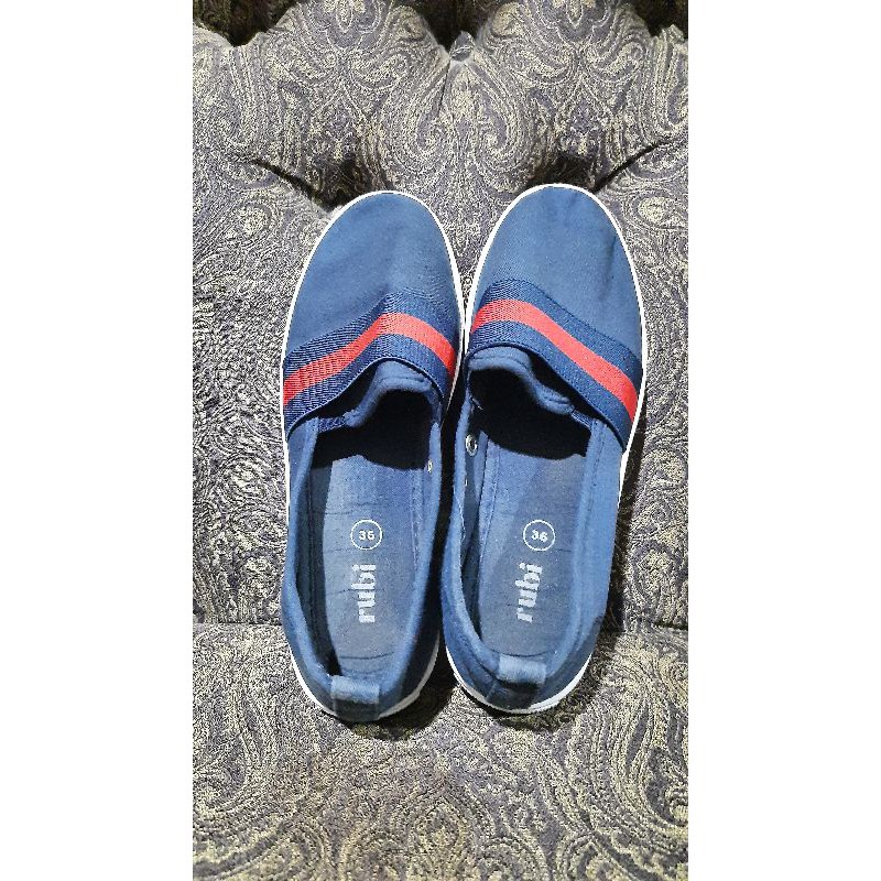 Rubi shoes blue slip on