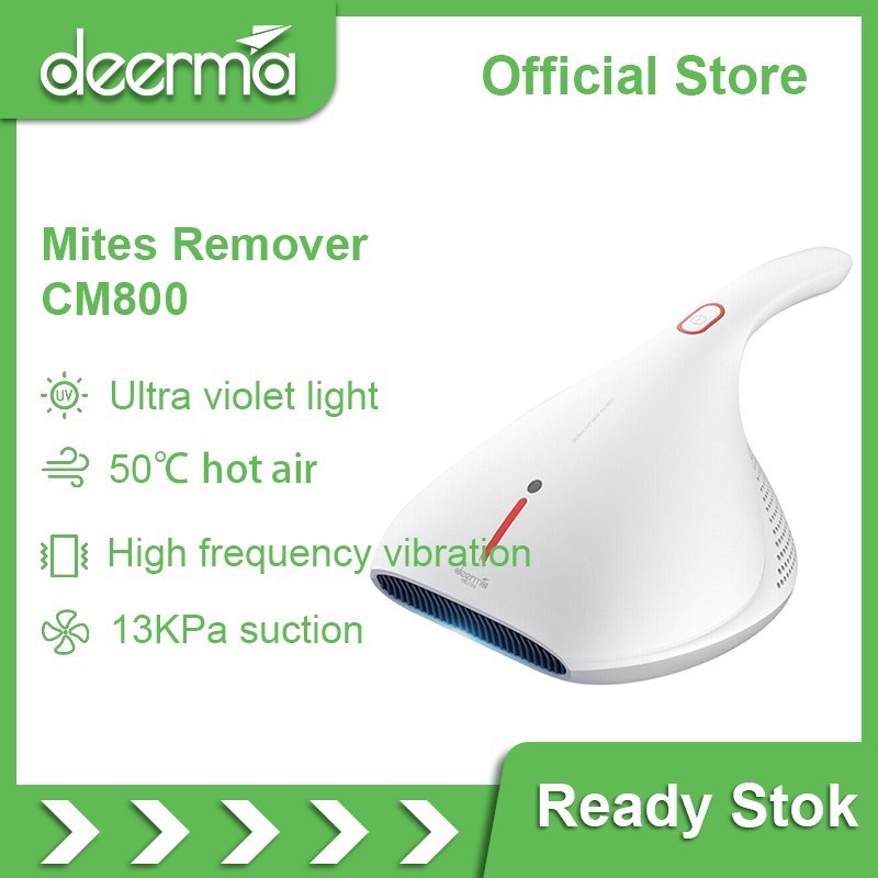 Dust Mites Vacuum Cleaner White UV Sterilization CM800