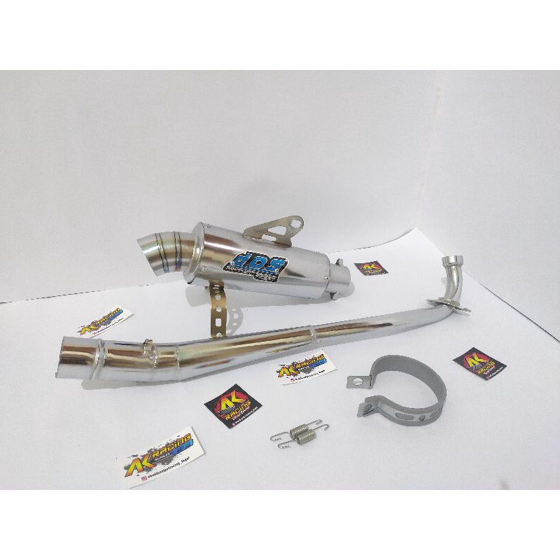 knalpot DOS KNALPOT RACING DOS Supra, Jupiter, Vega, Revo, karisma, Blade, c70