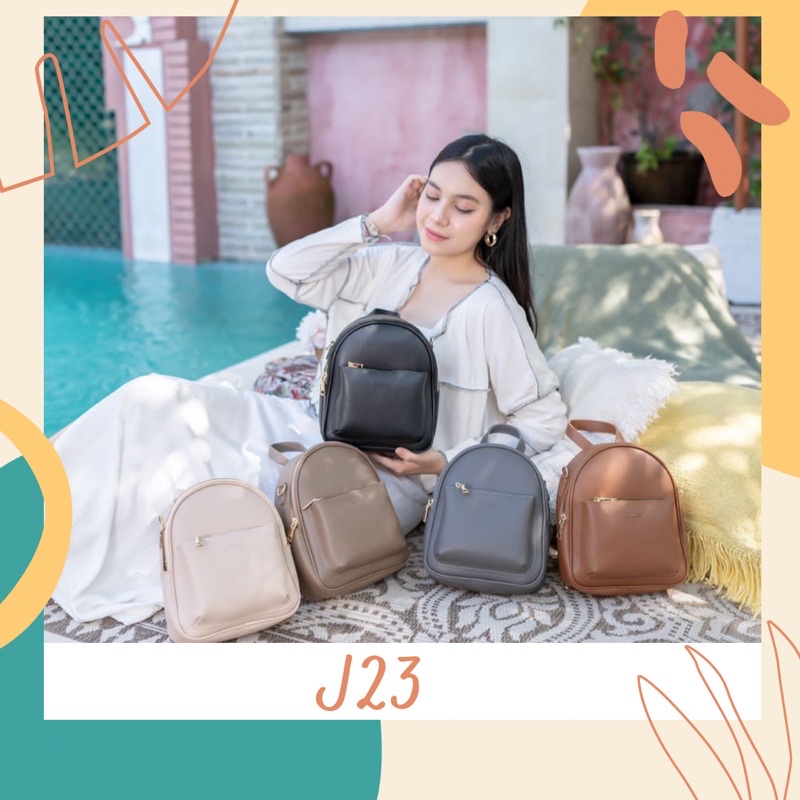 [ FREE DUSTBAG ] Mini ransel Flickabags J 23 / Tas Flicka J23