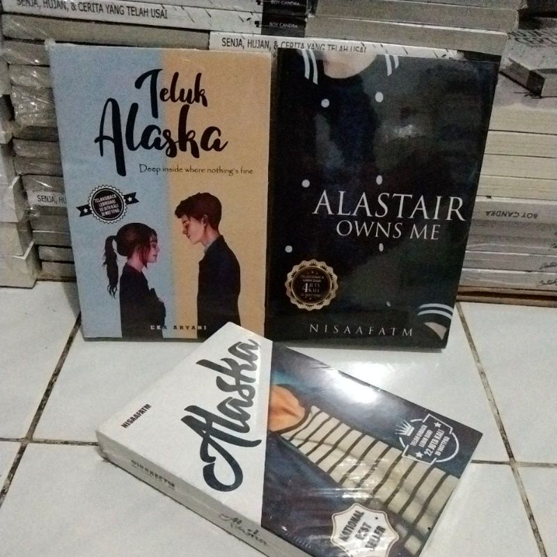 paket 3 novel wattpad teluk Alaska,Alastair owns me,alaska