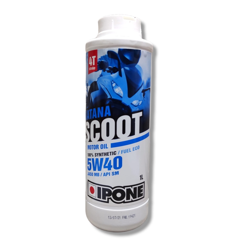 IPONE KATANA SCOOT 5W40 SPORT MATIC ASLI IPONE FRANCE FULL SYNTHETIC