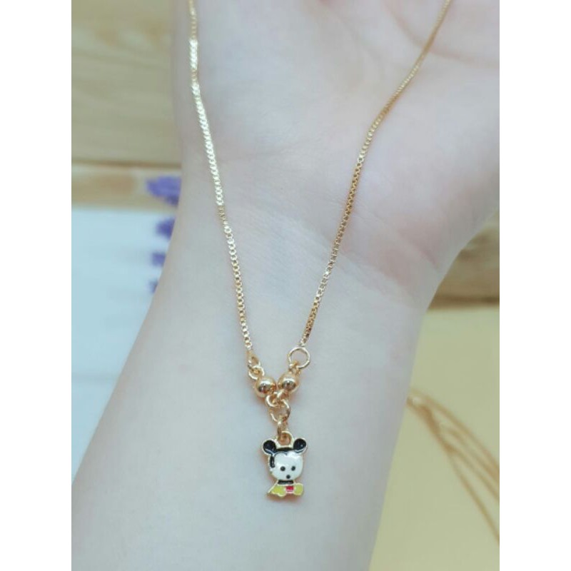 kalung anak anak / kalung xuping anak cewek / kalung anak cewek mickey dan HK