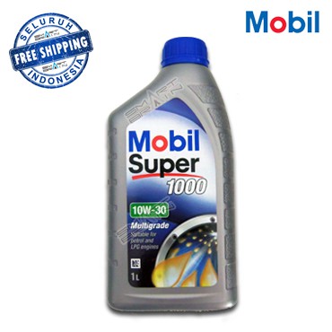 Mobil Super 1000 10W-30 [1L] Oli Mesin