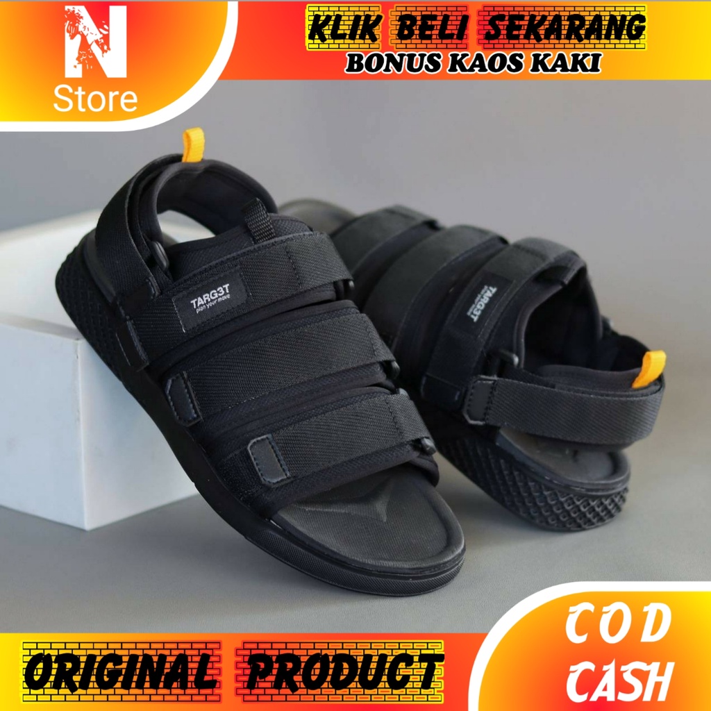 NETERO - GONJES Sandal Pria Slide Pylon Sandal Gunung Tracking Sandal Selop Slop Korea Sandal Origin