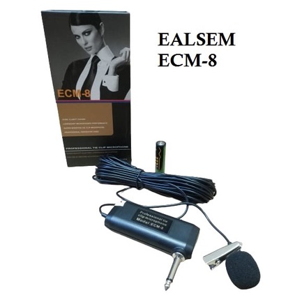 MIC JEPIT MINI EALSEM ECM 8 MIC KLIP ON EALSEM ECM-8