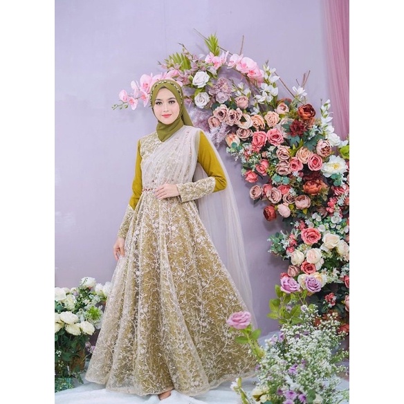 Mahara dress - gamis Open PO