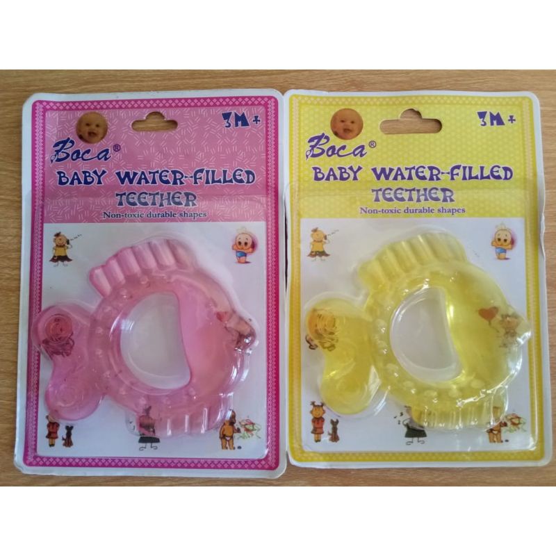 Mainan Gigitan Bayi Boca / Gigitan Bayi Air / Baby Water Filled Teether