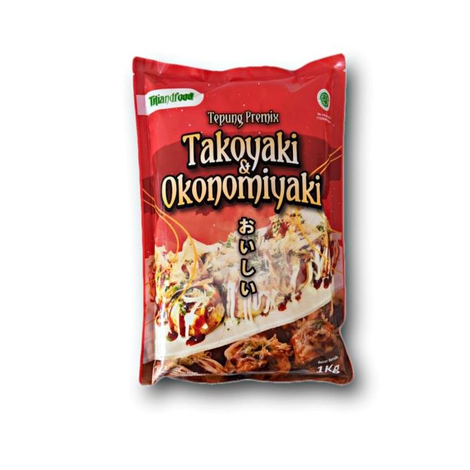 

Tepung Takoyaki 1kg Tepung Okonomiyaki Halal tanpa bumbu tambahan