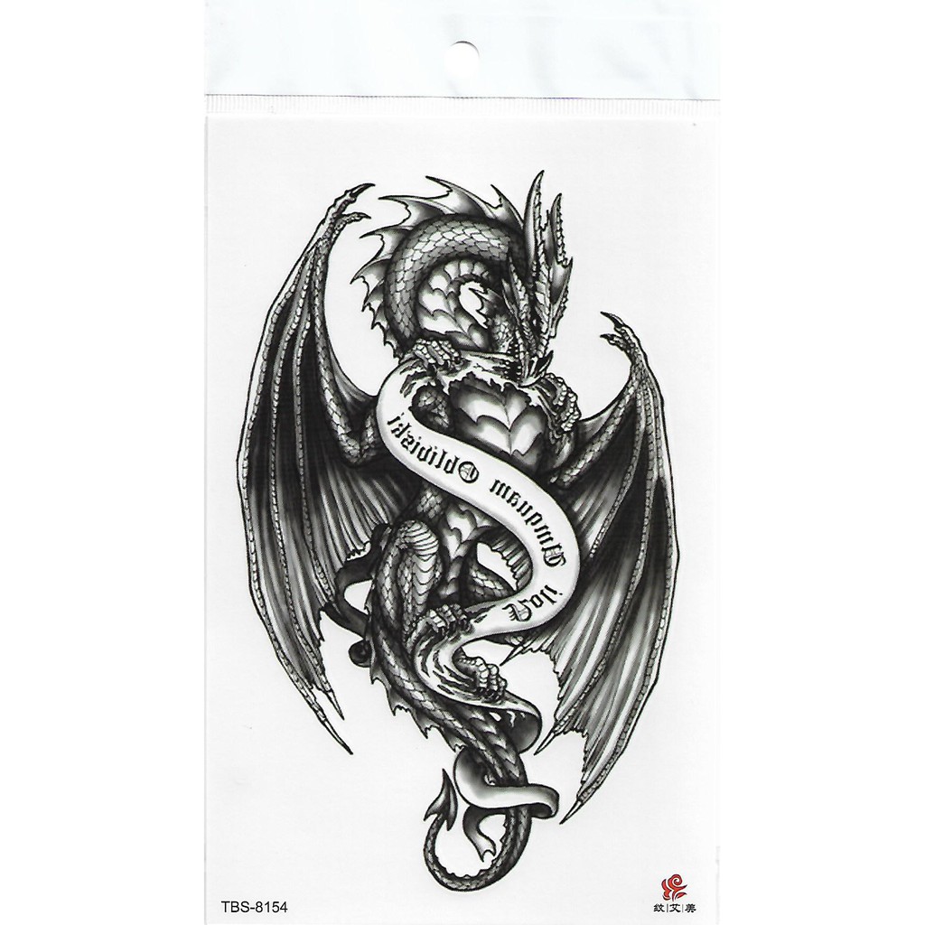 BISA COD Tato Sementara / Tatto Temporary TBS Tato Ukuran 19 X 12 Cm