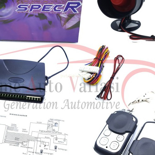 Alarm Mobil Spec R 212 - Alarm Mobil Universal - Alarm Mobil Tuk Tuk 026