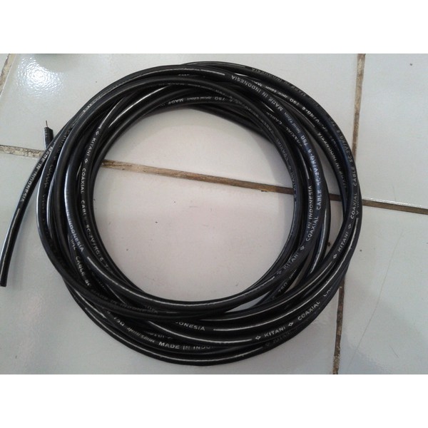 Kabel coaxial KITANI 5C 100 yard ( tembaga murni )