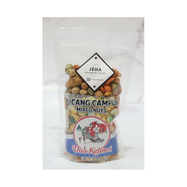 

[ Snack Kiloan TERMURAH ] Dua Kelinci Mixed Nuts 500 gram