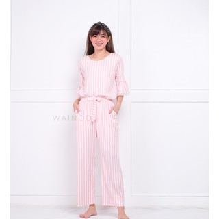  wainodshop  CACA pajamas set setelan piyama celana 