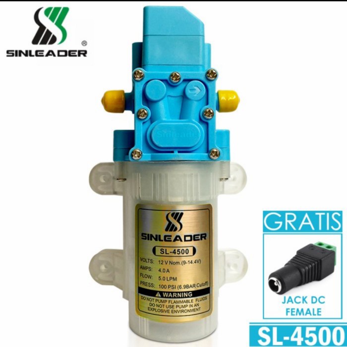 DINAMO POMPA DC 12V SINLEADER SL 4500