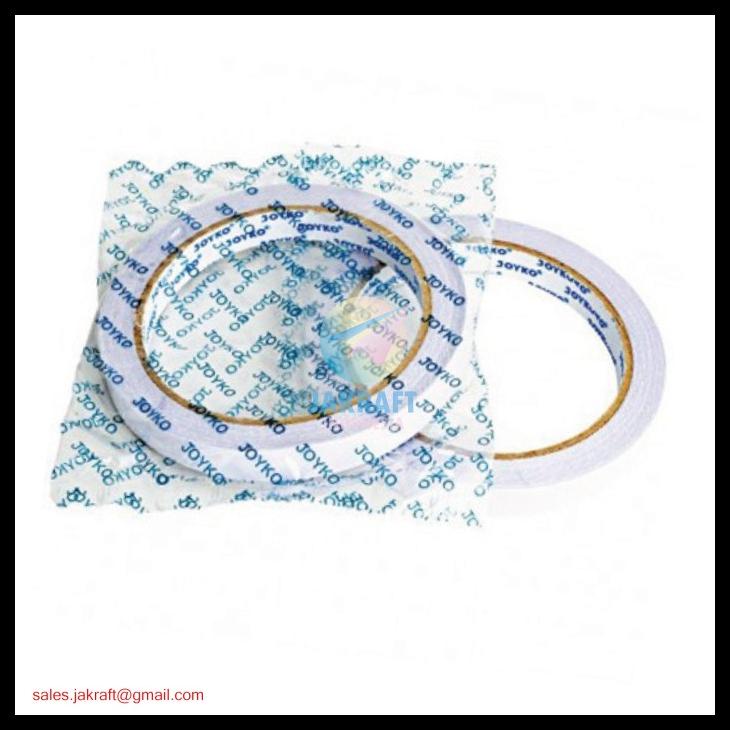 

Double Tape Perekat Ganda 2 Sisi Joyko 12 Mm X 15 Yard | 12Mm X 15Y Kode 852