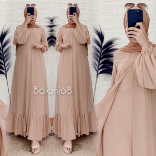 Gamis Malaysia Outer Premium Ceruty Babydoll Gamis Terbaru Gamis Remaja