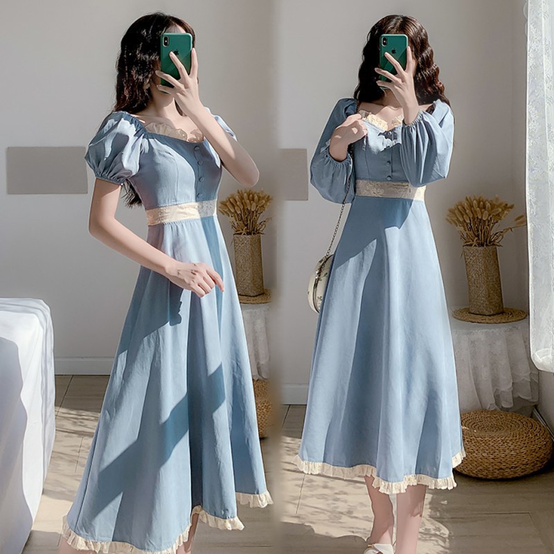 Dress/ Korean dress /dress korean style/dress korean style import old navy wanita lengan/