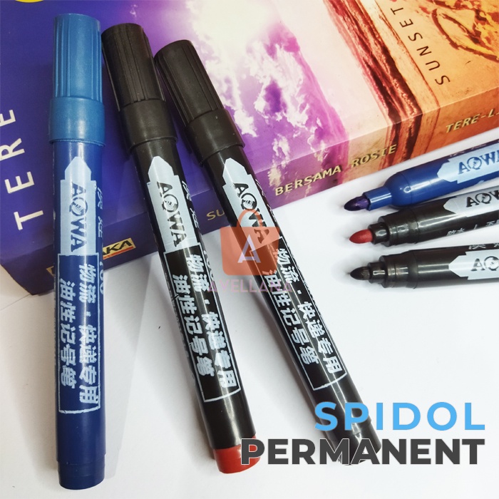 

Spidol Permanent AOWA 700 Permanent Markers