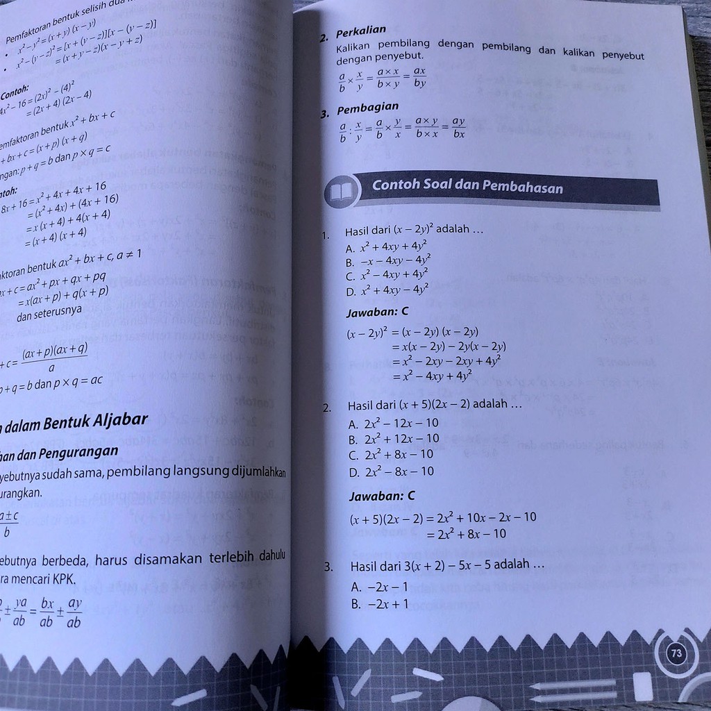 Buku Soal Matematika SMP/MTs Kelas VII, VIII, & IX-5