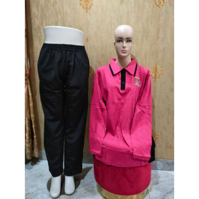baju olahraga bhayangkari tanpa jilbab