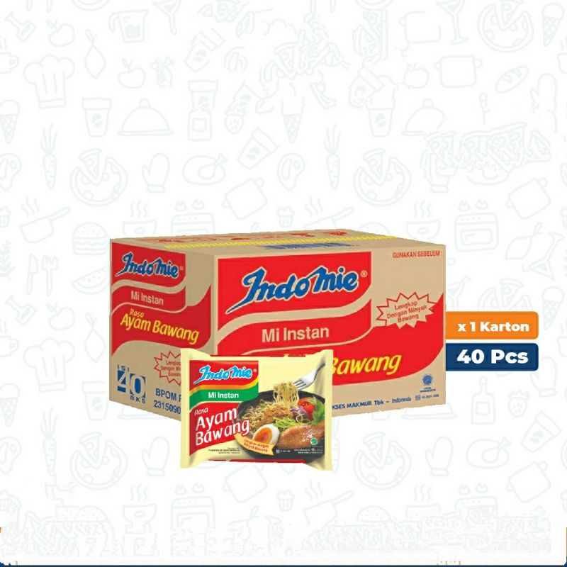 

Indomie Mie Instant 70gr Kuah