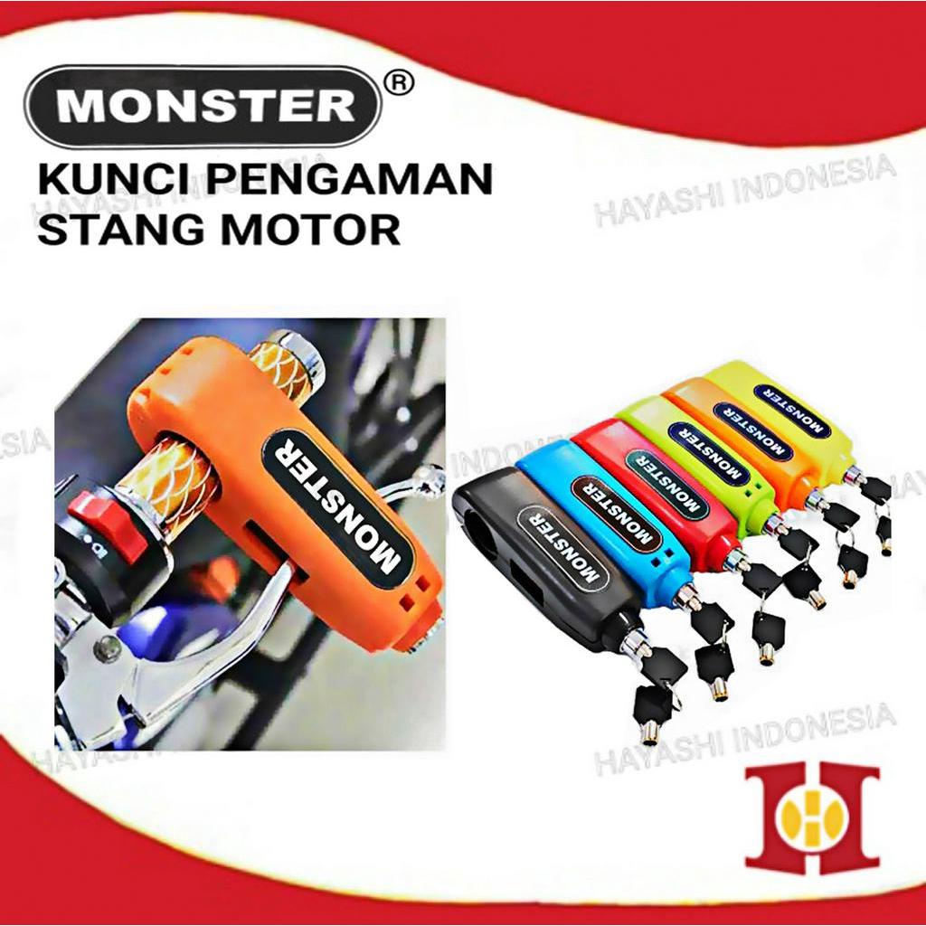 Gembok Motor Caps Lock Grip Lock Kunci Stang Motor Capslock Griplock