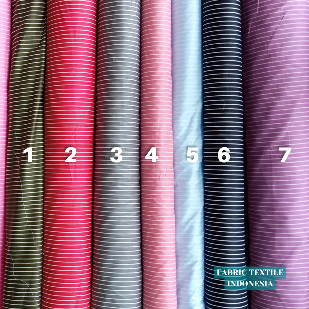 KAIN KATUN JEPANG MOTIF TOKAI SENKO / JAPAN DESIGN / KAIN MOTIF SALUR WARNA / KAIN KATUN JEPAN SALUR