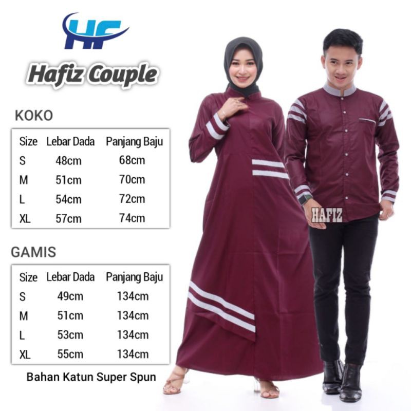 GAMIS COUPLE TERBARU HAFIZ GALERI KANG SANTRI CUOPLE DEWASA