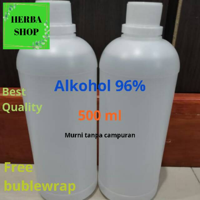 Termurah ALKOHOL 96% 500ml