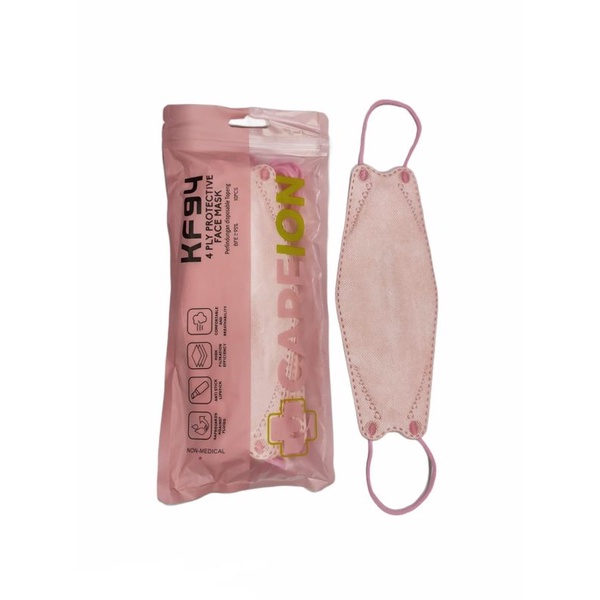 Masker KF 94 soft pink merk Careion