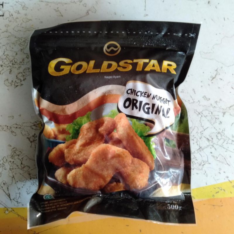 

CHICKEN NUGGET ORI GOLDSTAR 500GR