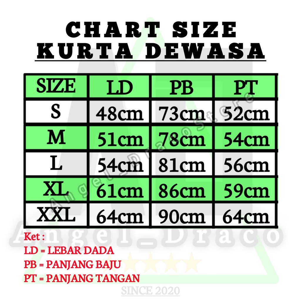 Kurta Dewasa Murah Terlaris Size S,M,L,XL,XXL / Pakistan Dewasa / Koko Dewasa / Kurta Lengan Panjang / Hadad