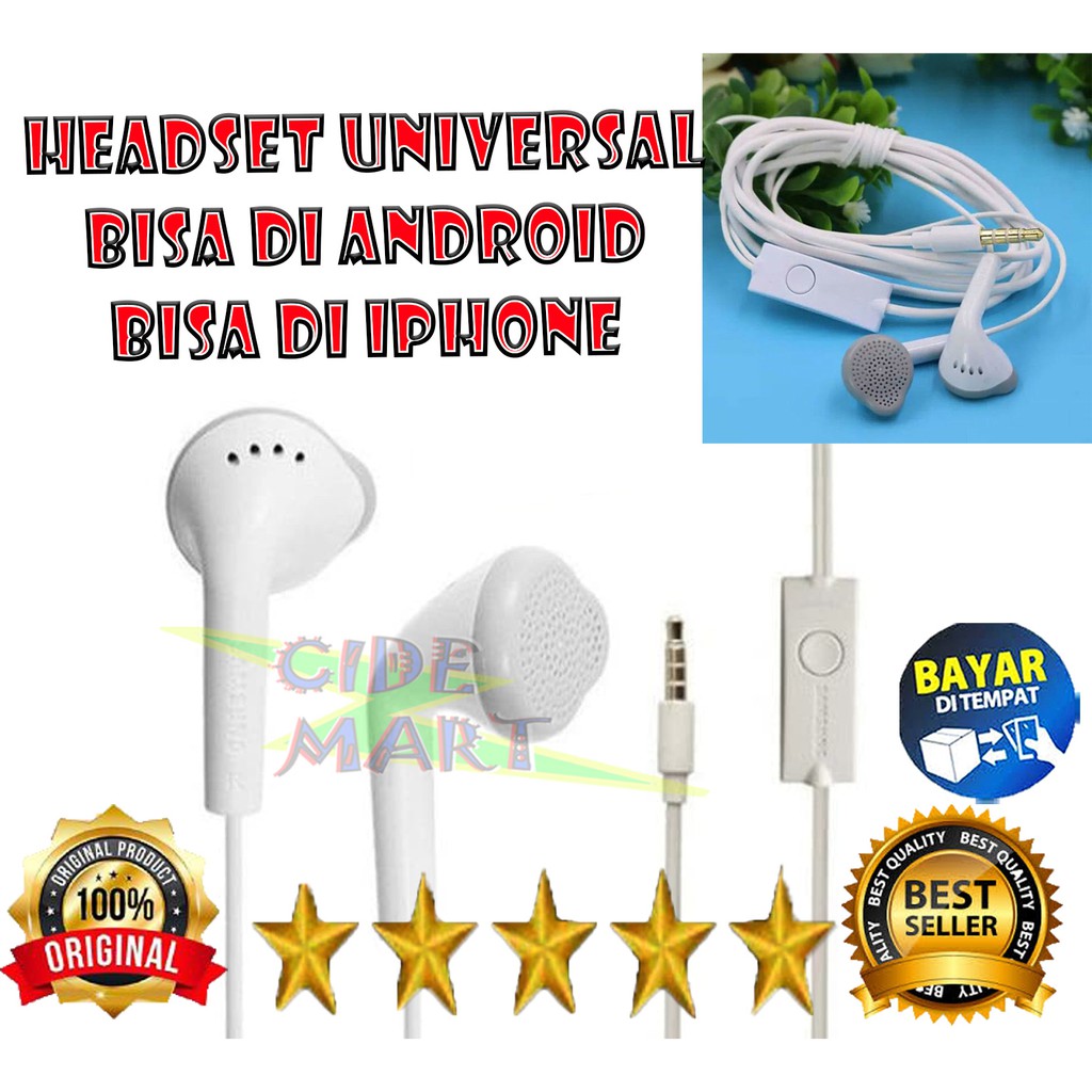 [TERMURAH] HEADSET ANDROID MURAH BERKUALITAS IMPOR VIETNAM