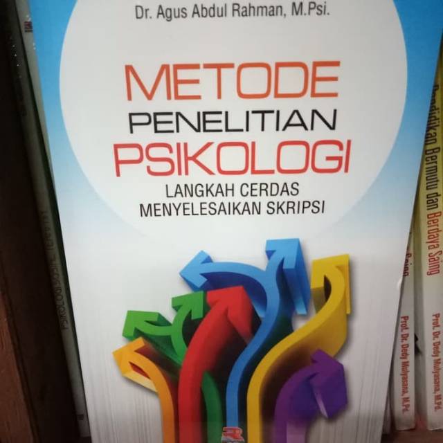 

Buku metode penelitian psikologi langkah cerdas menyelesaikan skripsi