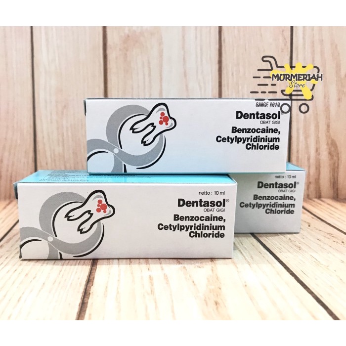 DENTASOL Obat sakit gigi 10 ml / Obat Tetes Sakit Gigi