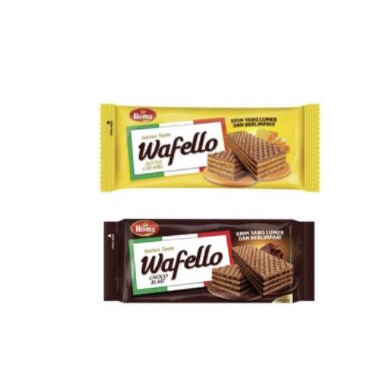 

WAFELLO 1000 Coklat dan Caramel ( 1 pak isi 10 pcs )