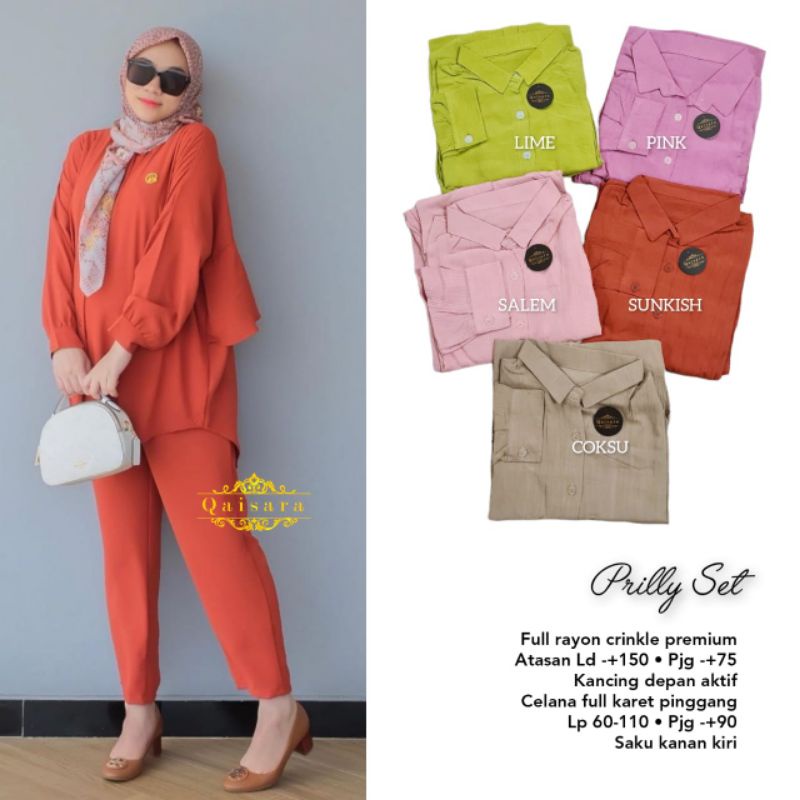 PRILLY SET QAISARA