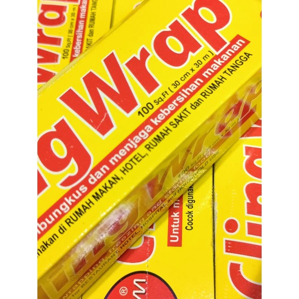 CLING WRAP 30 CM X 30 M FOOD GRADE