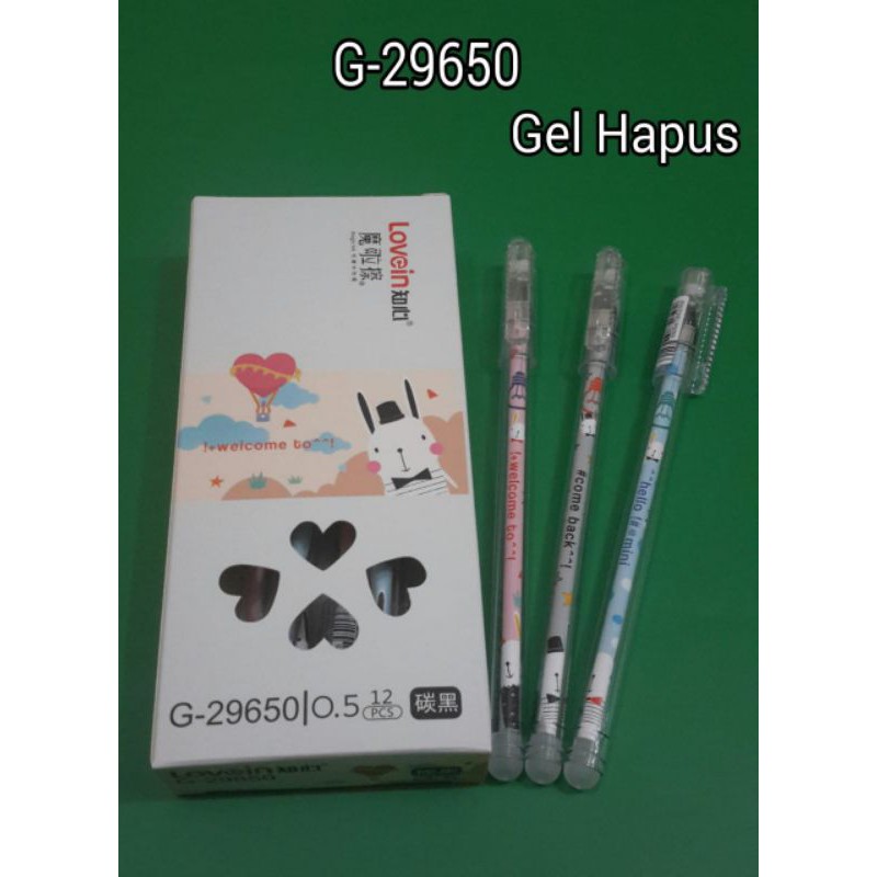 

Pulpen Zhi Xin bisa di hapus GEL HAPUS 12PCS