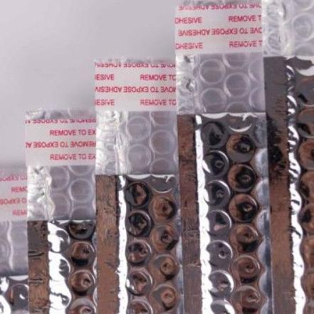 

STAR BRANDS amplop plastik bubble silver chrome 25x33 (uk dalam 23x33) packing online - 1 pak isi 25