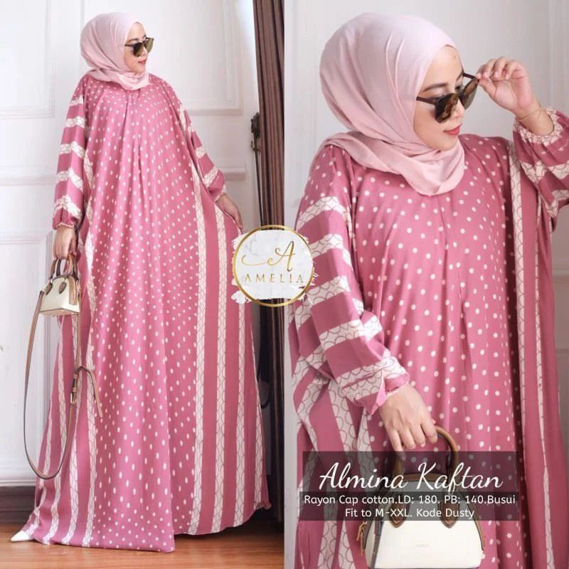 KARISMA KAFTAN LONGDRESS LOWO GAMIS LOWO KAFTAN JUMBO KAFTAN CLAUDIYA