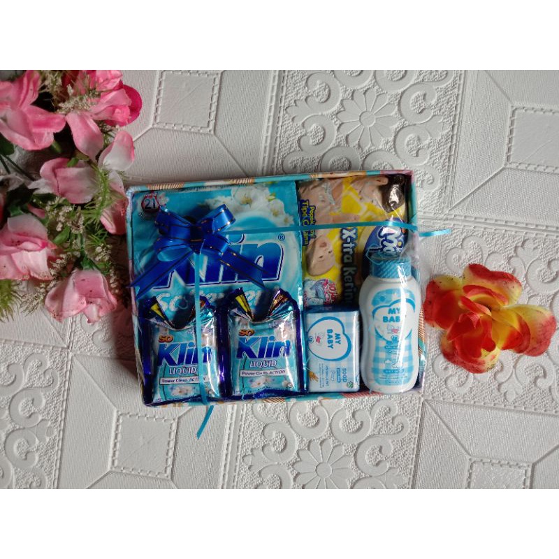 HAMPERS - PARCEL BAYI / parsel jenguk bayi / kado bayi / baby gift / baju bayi / sabun bayi