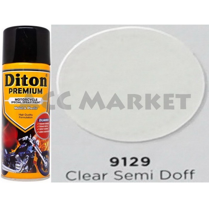 Pilox Diton Premium Pilok Pylox Pernis Clear Semi Doff 9129