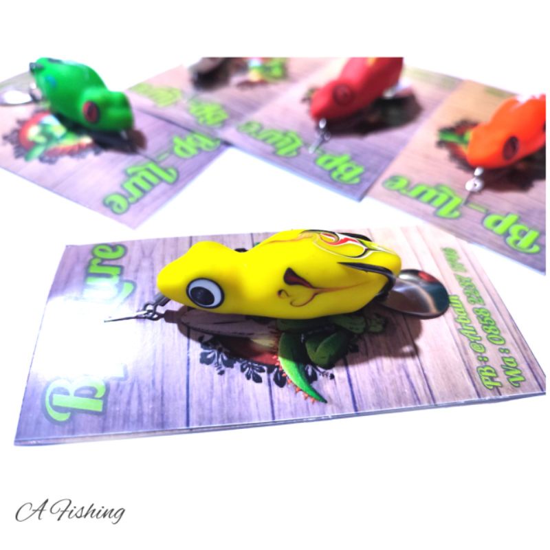 SOFT FROG BEBEK 5CM BP LURE I UMPAN CASTING IKAN GABUS DAN TOMAN