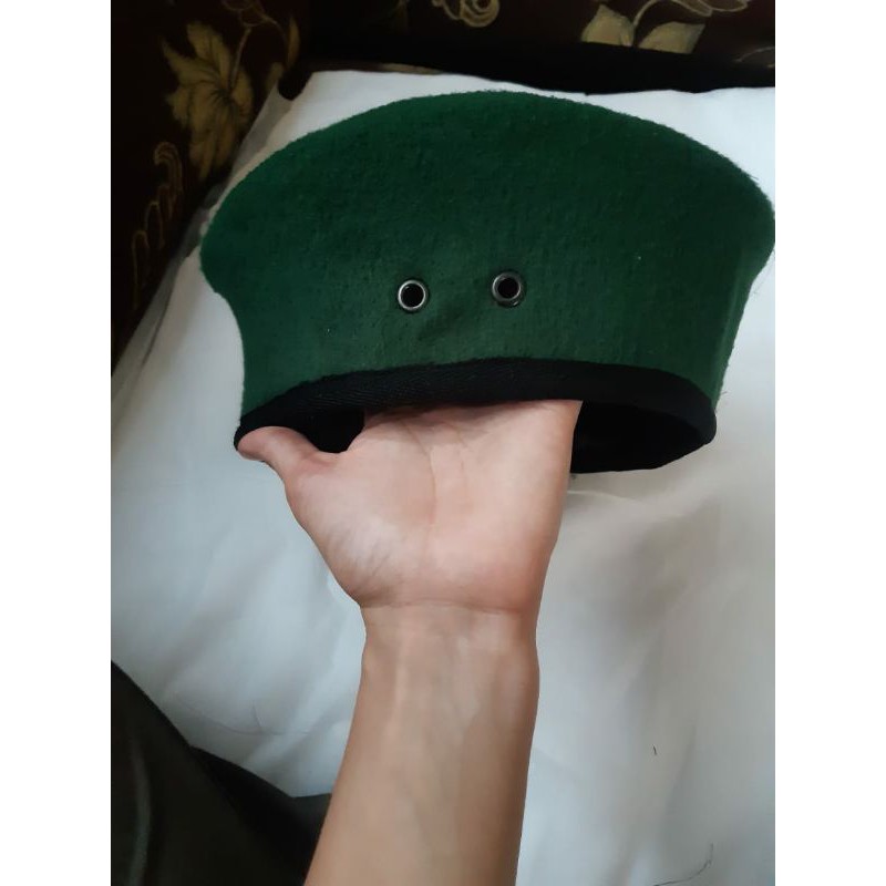 Baret karisma uno TNI AD / Baret hijau / Standar TNI