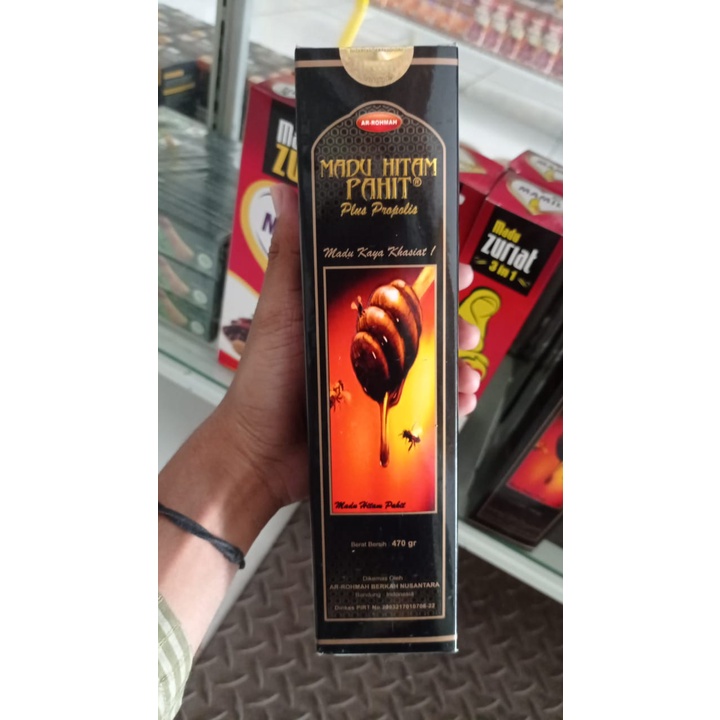 

MADU HITAM PAHIT ARAHMAH/HALAL/SEHAT